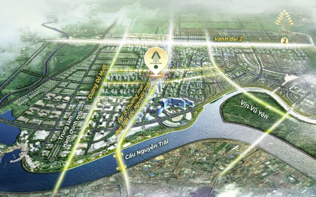 cầu nguyễn trải hải phòng đại lộ thương mại bắc nam vsip